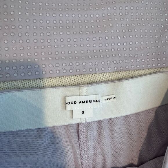 Good American Crystal Cropped Tank and High Waisted Shorts Set Glam Vegas Rare - Picture 4 of 8